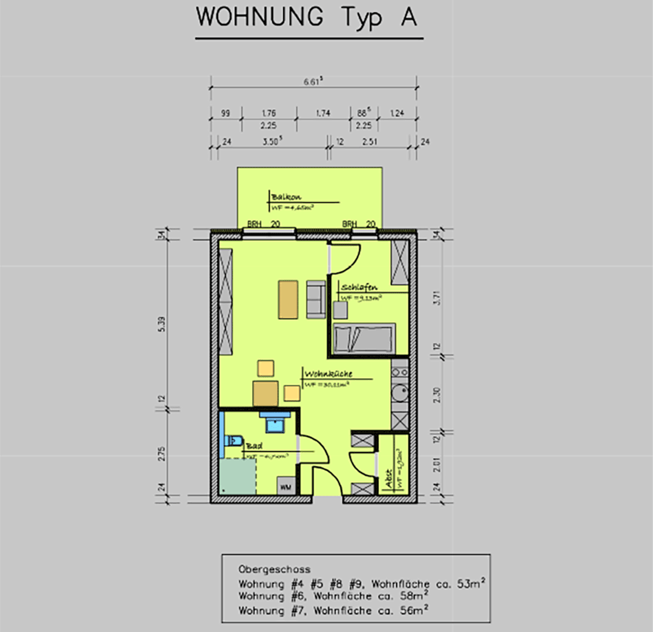 Wohnung Typ A